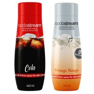 SODASTREAM Koncentrát set COLA + ORANGE-MANGO