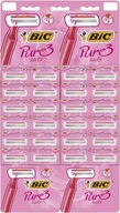 Holiaci strojček BiC Pure 3 Lady Pink, karta A'24