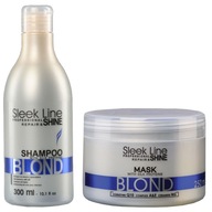 STAPIZ SET Blond šampón + maska na odfarbené blond sivé vlasy STAPIZ SET Blond šampón + maska na odfarbené blond sivé vlasy