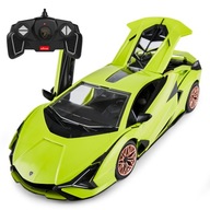 Lamborghini Sian zelený model na diaľkové ovládanie RASTAR 1:18 ZRC.97400.ZIE
