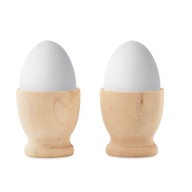 Nádoby na vajíčka 2 stojany na drevené vajíčko