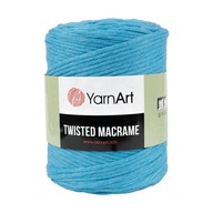 500g Twisted Macrame struna, modrá 786 500g Twisted Macrame struna, modrá 786