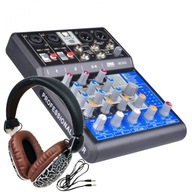 Audio Mixer DNA MC04X 4-kanálový + slúchadlá