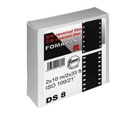 FOMAPAN R Film pre fotoaparáty DS8 2x10mm iso100
