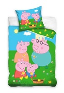 Súprava bavlnených obliečok 140x200cm PEPPA PIG Súprava bavlnených obliečok 140x200cm PEPPA PIG