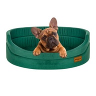 Oválna posteľ s vankúšom Recobed Baly Green XL Oválna posteľ s vankúšom Recobed Baly Green XL