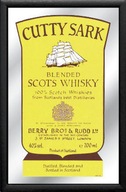 Bar zrkadlo 20X30 cm Scotch Whisky Cutty Sark