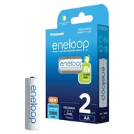 Panasonic Eneloop BK-3MCDE/2BE - 2x AA batérie Panasonic Eneloop BK-3MCDE/2BE - 2x AA batérie