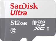 Pamäťová karta SanDisk MicroSD Ultra 512 GB 100 MB/s