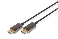 Hybridný kábel DIGITUS DisplayPort DP 8K 20M AOC