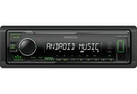 Autorádio Kenwood KMM-105GY zelené USB Autorádio Kenwood KMM-105GY zelené USB