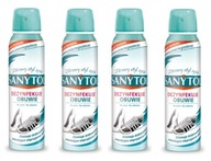 Sanytol osviežujúci deodorant do topánok 4x150ml Sanytol osviežujúci deodorant do topánok 4x150ml