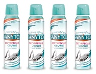 Sanytol osviežujúci deodorant do topánok 4x150ml