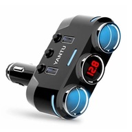 Rozdvojka zásuviek do zapaľovača Autonabíjačka 2 zásuvky 2xUSB 100W Rozdvojka zásuviek do zapaľovača Autonabíjačka 2 zásuvky 2xUSB 100W