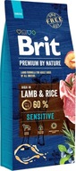 Brit Sensitive jahňacina s ryžou 4 kg - váha Brit Sensitive jahňacina s ryžou 4 kg - váha