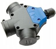 GUMA TEE GUMOVÁ ZÁSUVKA 16A 230V SPLITTER GUMA TEE GUMOVÁ ZÁSUVKA 16A 230V SPLITTER