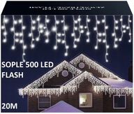 SVETLÁ IOPLE 500 LED BLESK VONKAJŠIE CHLADNÉ BIELY SVETLÁ IOPLE 500 LED BLESK VONKAJŠIE CHLADNÉ BIELY
