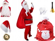 SET SANTA CLAUS BARD SET 13 dielov VELÚR NA LETNÉ PEVNÉ RÝCHLO