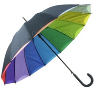 dáždnik 14 drôtov FIBERGLASS rainbow 2 kryty dáždnik 14 drôtov FIBERGLASS rainbow 2 kryty