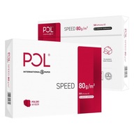 POLSPEED papier do kopírky A3 80g Navíjanie 500 listov Biely