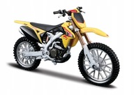 MOTOCYKEL Suzuki RM-Z450 1:18 Bburago 51048 MOTOCYKEL Suzuki RM-Z450 1:18 Bburago 51048