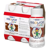 Nestlé Resource Junior s príchuťou čokolády 4 x 200 ml Nestlé Resource Junior s príchuťou čokolády 4 x 200 ml