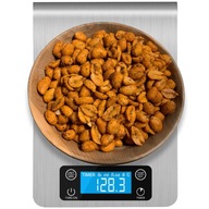 KUCHYŇSKÁ VÁHA 1G - 5KG DOTYKOVÉ TLAČIDLÁ ELEKTRONICKÝ ČASOVAČ TEPLOMER KUCHYŇSKÁ VÁHA 1G - 5KG DOTYKOVÉ TLAČIDLÁ ELEKTRONICKÝ ČASOVAČ TEPLOMER