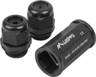 Sieťový konektor adaptéra RJ45-RJ45 cat.6 FTP IP67 Sieťový konektor adaptéra RJ45-RJ45 cat.6 FTP IP67