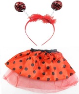 Súprava Oblečenie Kostým Čelenka Sukňa Ladybug Súprava Oblečenie Kostým Čelenka Sukňa Ladybug