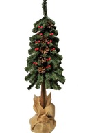 Umelý vianočný stromček na kmeni zdobený 70 cm
