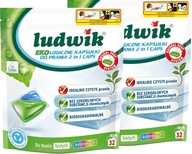 Ludwik Ekologické BIO kapsule na pranie Farba 64