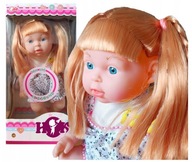 Bábika vyzerá ako živá interaktívna bábika so skvelými vlasmi
