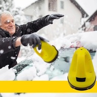 Žltá elektrická škrabka na odmrazovanie Žltá elektrická škrabka na odmrazovanie