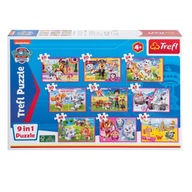 Tlapková patrola puzzle NEWEST 9v1 set SKY EVEREST Tlapková patrola puzzle NEWEST 9v1 set SKY EVEREST