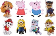 Sada balónov Peppa Paw Patrol Minions, 8 kusov Sada balónov Peppa Paw Patrol Minions, 8 kusov