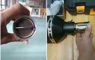 Výfuk DB Killer 51 mm tlmič výfuku so stredným katalyzátorom, univerzálny tichý Výfuk DB Killer 51 mm tlmič výfuku so stredným katalyzátorom, univerzálny tichý