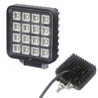 PRACOVNÁ LAMPA 16XLED 16W SQUARE 2400LM 12V 24V PRACOVNÁ LAMPA 16XLED 16W SQUARE 2400LM 12V 24V