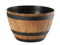 Kvetináč guľatý box sud SUD 40 cm bronz Kvetináč guľatý box sud SUD 40 cm bronz