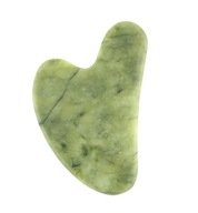 GUA SHA KAMEŇOVÝ JADE MASÁŽER GREEN JADE GUA SHA KAMEŇOVÝ JADE MASÁŽER GREEN JADE