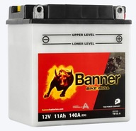 BANNER BICYKEL BULL BATÉRIA 11AH 140A 12V P+ BANNER BICYKEL BULL BATÉRIA 11AH 140A 12V P+