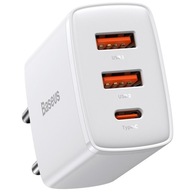 Nabíjačka Baseus Compact 2x USB+USB-C PD QC 30W 3A Nabíjačka Baseus Compact 2x USB+USB-C PD QC 30W 3A