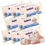 BOBINI BABY hypoalergénne vlhčené obrúsky 8 x 60 ks BOBINI BABY hypoalergénne vlhčené obrúsky 8 x 60 ks