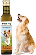 TropiDog Lososový olej pre psov, imunita srsti
