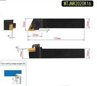 SÚSTRUŽNÝ NÔŽ ZAKLADACÍ MTJNR2020K16 20mm SÚSTRUŽNÝ NÔŽ ZAKLADACÍ MTJNR2020K16 20mm