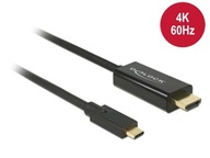 Kábel USB-C -> HDMI M / M 2m (alternatívny režim)