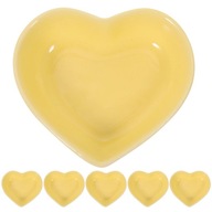 6 ks misky v tvare srdca Keramické misky na srdce