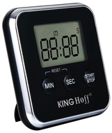 KINGHOFF KH-1819 elektronická kuchynská minútka s magnetom na chladničku KINGHOFF KH-1819 elektronická kuchynská minútka s magnetom na chladničku