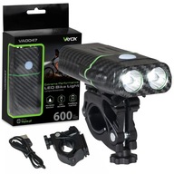 LED svetlo na bicykel, predné svetlo na bicykel, USB dobíjacie LED svetlo na bicykel, predné svetlo na bicykel, USB dobíjacie