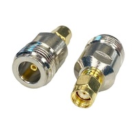 Adaptér N zásuvka / zástrčka SMA-RP Adaptér N zásuvka / zástrčka SMA-RP