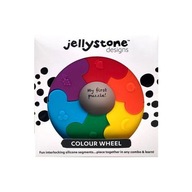 JELLYSTONE Teether Circle Puzzle SENSORY RAINBOW JELLYSTONE Teether Circle Puzzle SENSORY RAINBOW